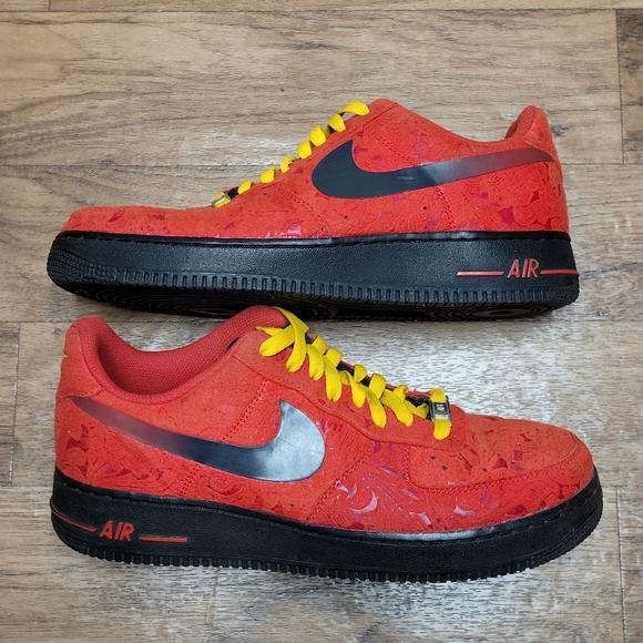 Nike | Shoes | Nike Air Force Low Red 